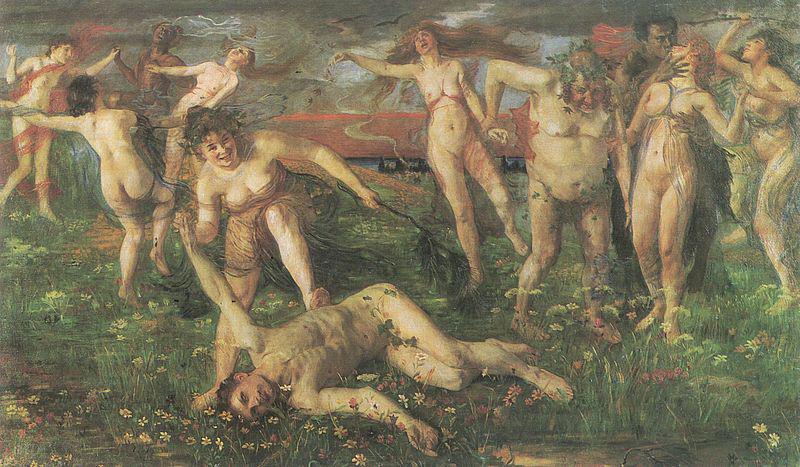 Lovis Corinth Bacchanale